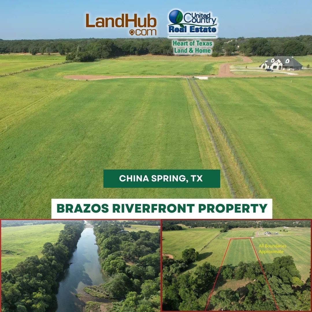 landhub's tweet photo. 3-Acre Tract with Private Brazos River Access!
• Exclusive gated community
• Peaceful setting for your dream home
• Mature pecan trees
• Walking trails and shared river access
MORE INFO 👉 https://t.co/7t5p2kLfqs
#riverfrontage #recreational #landforsale #buyland https://t.co/6k8D6N34yB