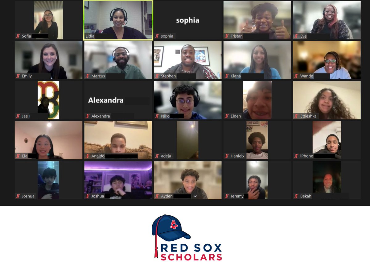 To celebrate Black History Month, we recently hosted two special virtual panels for our Red Sox Scholars. Each panel featured Black professionals who were able to talk to our scholars about their careers and journeys to their current position. 🎓
