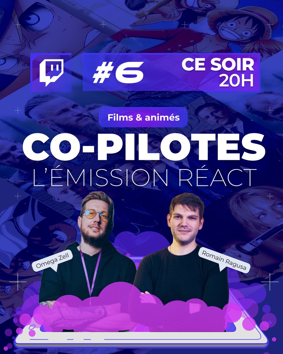 MAIS NON, L'ARMADA INTERSTELLAIRE EST DE RETOUR 😱
Ce soir dans Co-Pilotes, <a href="/ISaguraI/">Sagura # EVO France #VersusForLife</a> et <a href="/JulienZell/">Zell</a> analysent les meilleurs discours de films et d'animés !
Comment s'en servir dans nos entreprises ? 🤔

🚀 Pour le savoir, c'est à 20h sur twitch.tv/launchr_tv