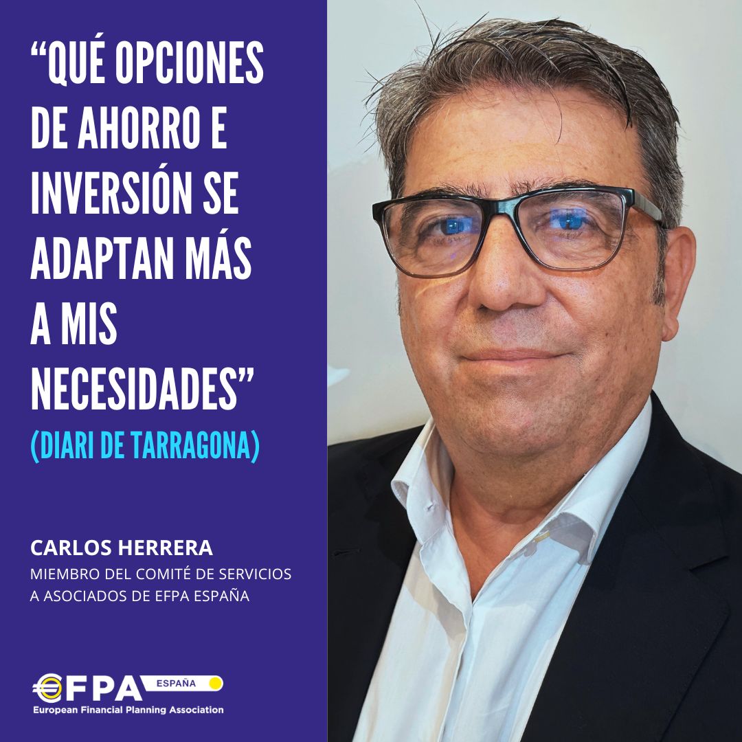 efpa_es's tweet image. 🧐 Artículo de opinión de Carlos Herrera @Globalbrok: “Qué opciones de #ahorro e #inversión se adaptan más a mis necesidades” (@diaridtarragona)

#pensiones #efpa #finanzas #AsesoramientoFinanciero

efpa.es/actualidad/2/a…