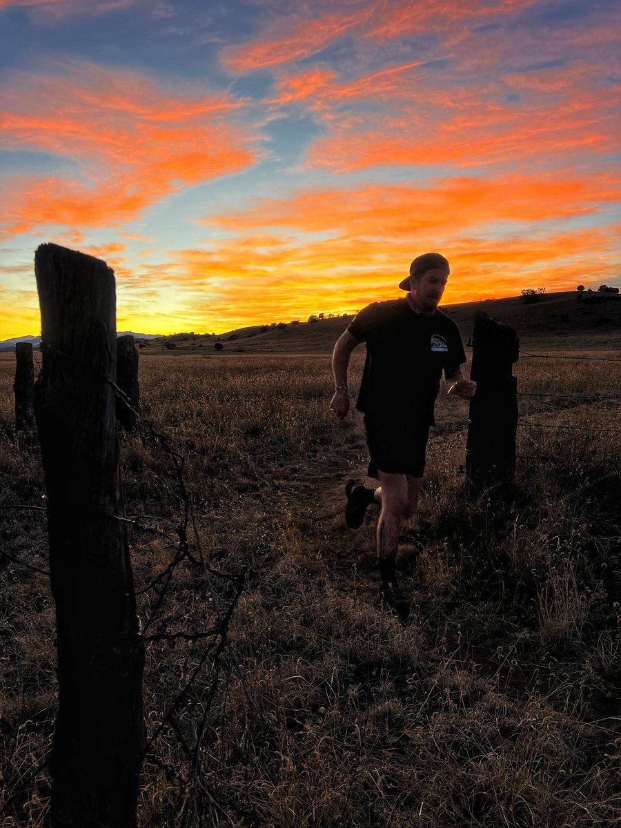 Got in a few miles on the Capitan course - Can’t wait to see all of you ! #NewMexico