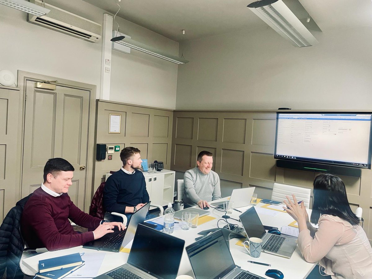 Gildernewandco's tweet photo. The Insolvency team in our Belfast office were delighted to welcome the team from Aryza today for an informative and productive workshop 💡
A beneficial day for all with lots of new learnings &amp; efficiencies! 👩🏽‍💻👨🏽‍🏫🙌🏽
#WeAreGildernewAndCo #EverydayIsASchoolDay #learningculture https://t.co/DpDJvMN7Wv