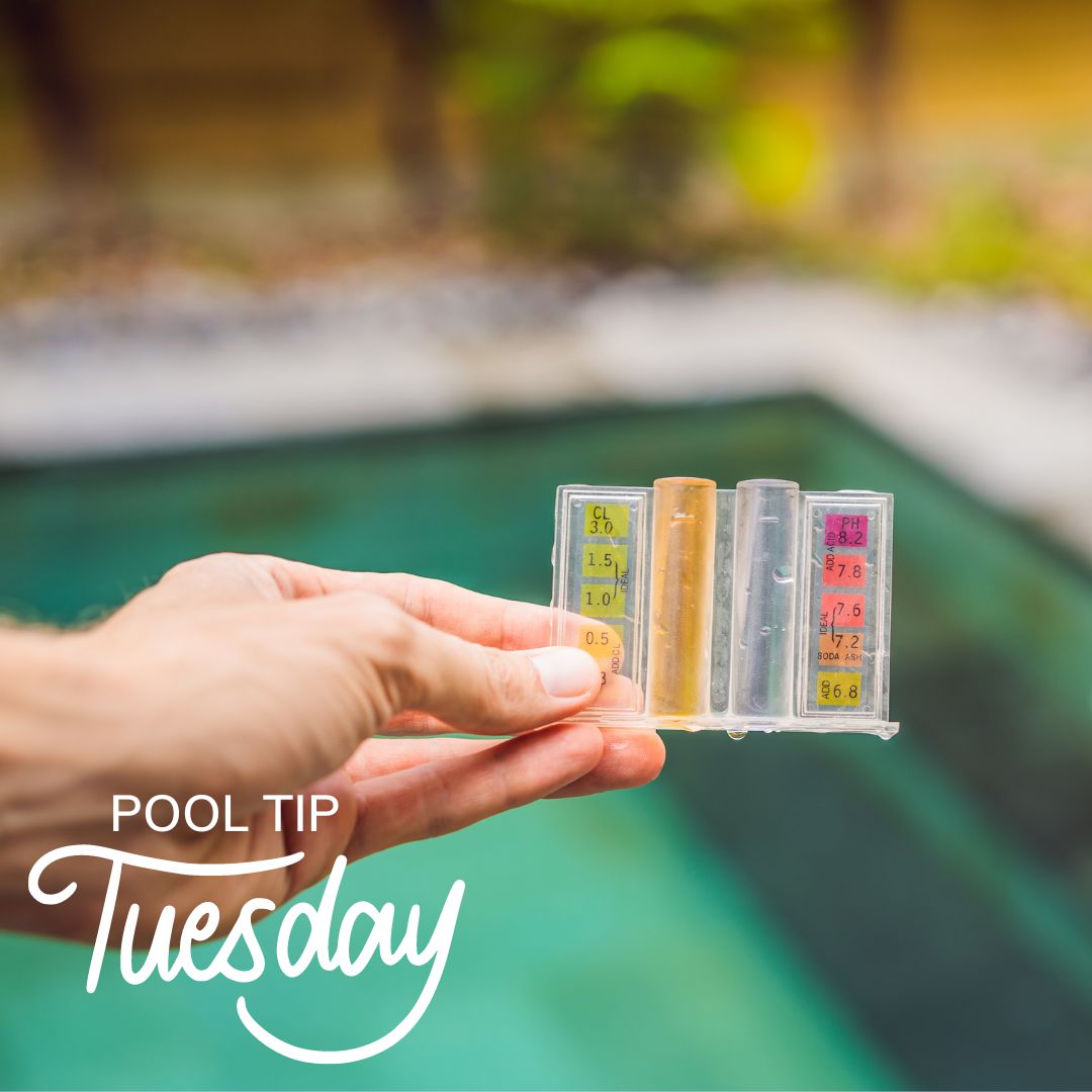 DistinctiveSwim's tweet image. It’s important for your pool's pH and chlorine levels to be checked regularly throughout the winter. Even though you're not swimming in it, the pool still needs to be properly balanced to help prevent bacteria growth. #PoolTipTuesday #PoolTip