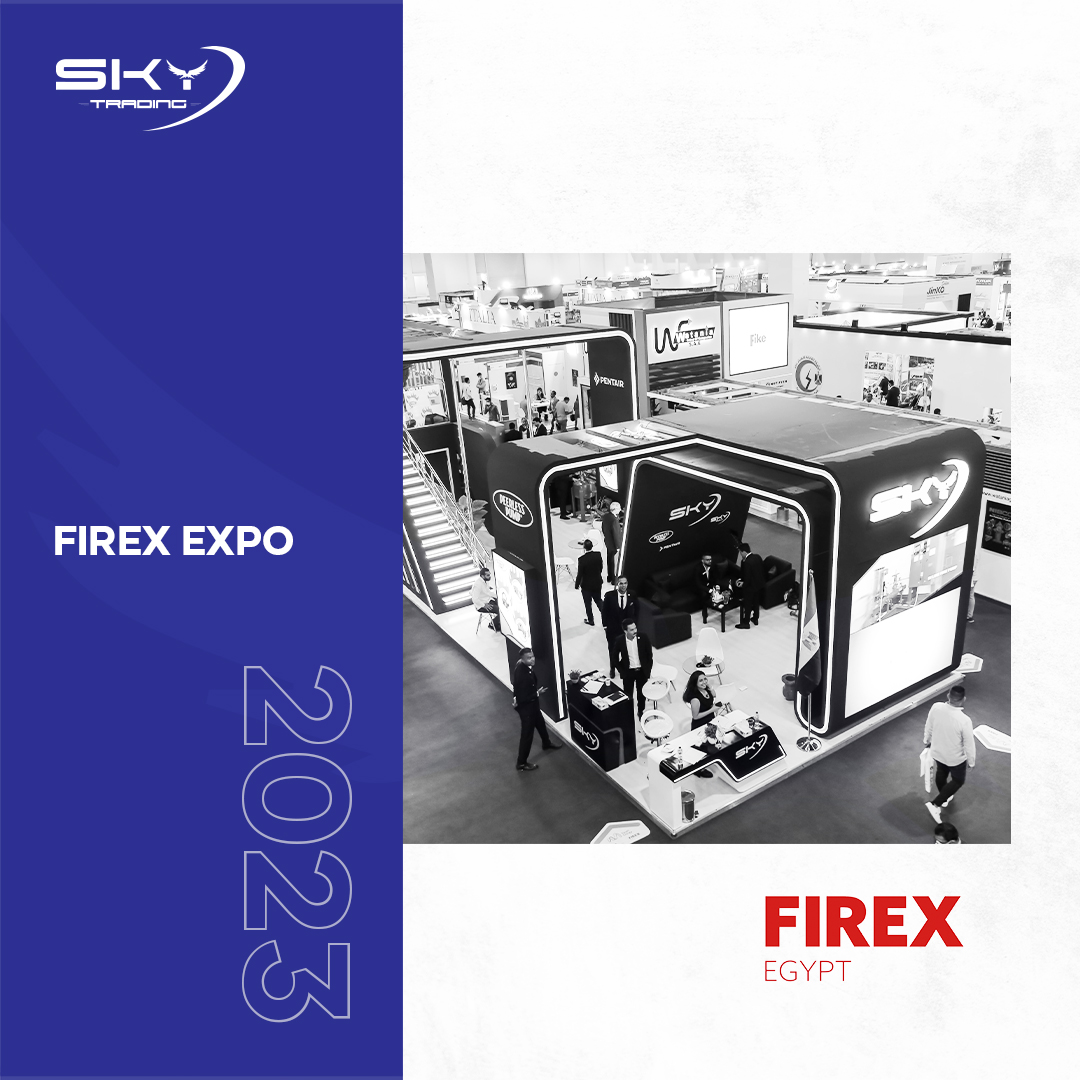 SkyTradingEG's tweet image. Sky Trading shines at local &amp;amp; regional events, showcasing our expertise in fire safety &amp;amp; MEP solutions. Celebrate our journey of excellence and innovation and discover how we&apos;re setting new safety standards. 

#SkyTrading 
#Interschutz2022
#Intersec2023
#Intersec2024
#Egypt