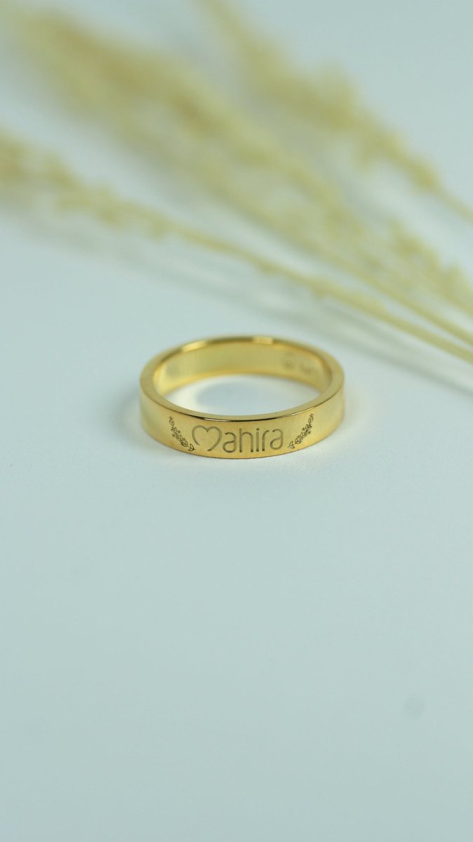 RofiqSILVER's tweet photo. @BangEdiii Drop gambar kamu wang berwarna kuning, ini cincin emas dengan ukir Laser Logo Brand gamis https://t.co/LNR9amZAXL