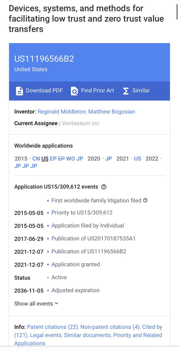 SovereignRiz's tweet photo. @TheCryptoSniper Reggie Middleton is challenging both Circle (USDC) and Coinbase over patent infringement

Coinbase fought the USPTO to invalidate these patents TWICE and lost both times

Cited 121 times these patents are fundamental to the entire crypto space

https://t.co/Bhh0lyPfD3 https://t.co/0maz7ttv74