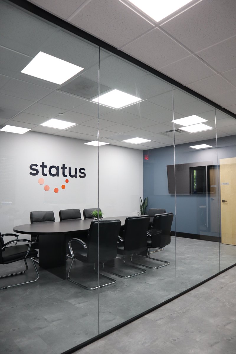 statusworkspace's tweet photo. Another 5-star review! Cathy loved the clean and modern spaces. Francis was impressed in our quick response and wished they had discovered us earlier. Jon found our venue perfect for training, and easy access. Shoutout to Carson for providing great support. #5starreview #customer https://t.co/5UQMyXTHa9