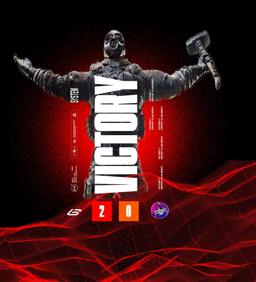 📢RÉSULTAT

MAGNIFIQUE ! Superbe VICTOIRE de notre équipe Rainbow Six face à la <a href="/TXEsport1/">TX E-sport</a> (2-0) après un comeback de MALADE 🤯

Excellente performance de nos joueurs qui remontent ce Lower Bracket des Playoffs MAJOR <a href="/ELC_EsportsR6/">ELC Esports R6</a>  avec la plus belle des manières !
#GoECB⚪️🔴