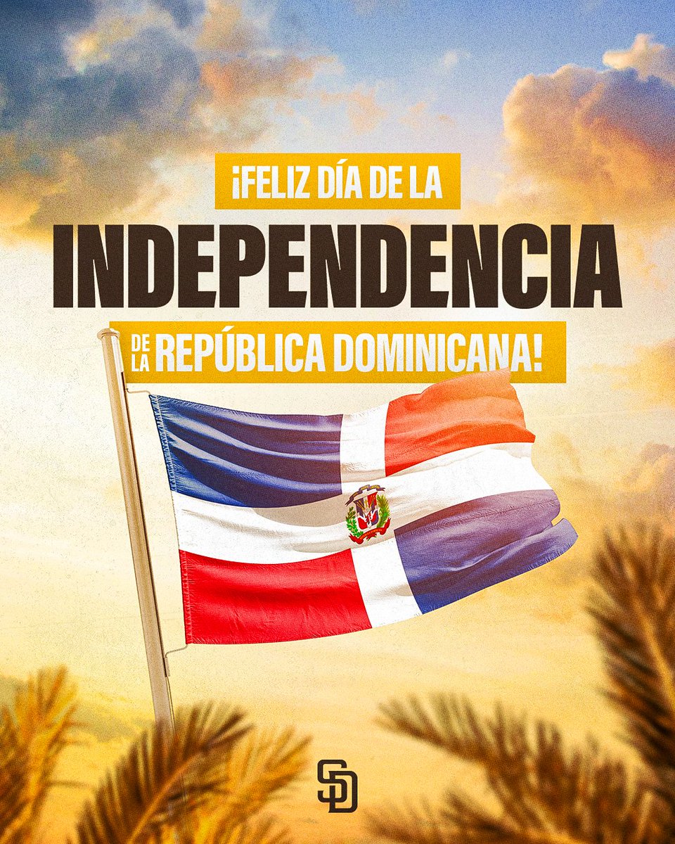 ¡Hoy celebramos el Día de la Independencia de la República Dominicana!