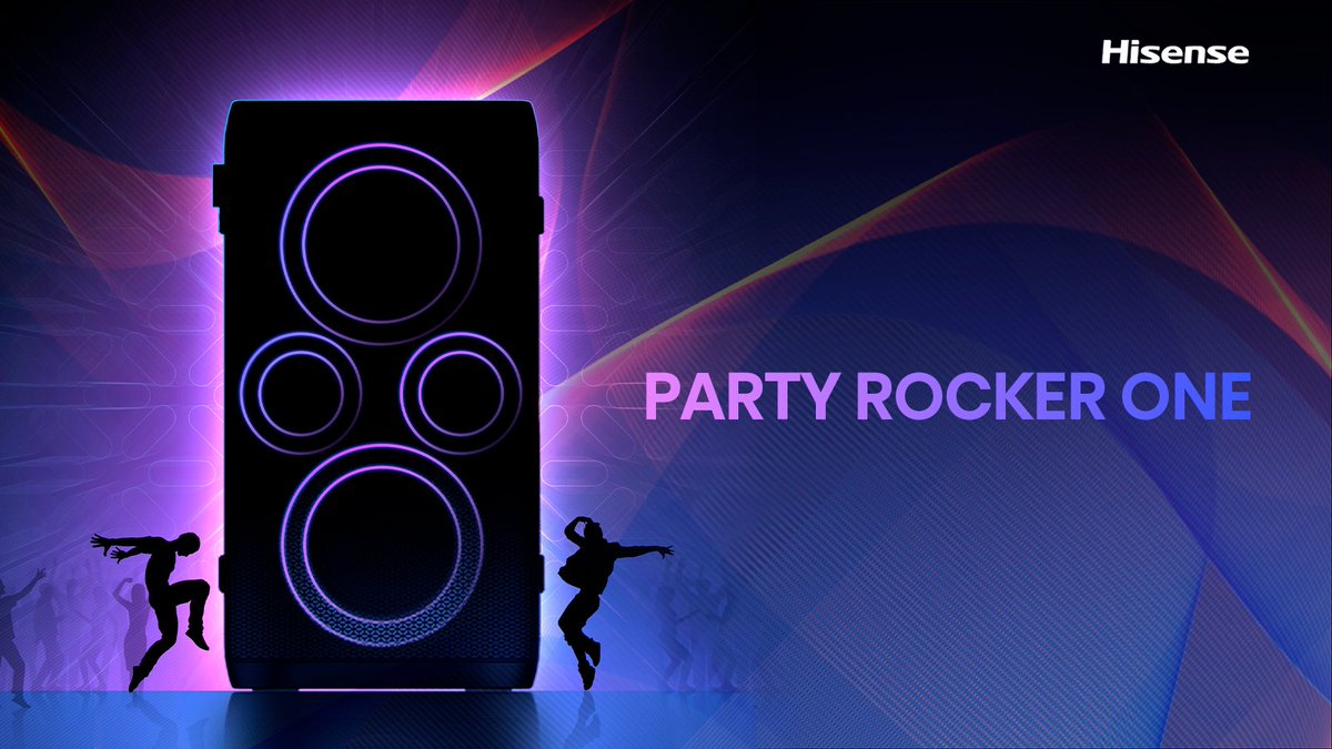 Hisense_Mexico's tweet image. ¡Comienza la fiesta con el #Hisense Party Rocker! Compacto, resistente al agua y con potencia duradera, es perfecta para empezar la fiesta. ¡Lleva el ritmo a cualquier lugar! #PartyRocker #Premium #Tecnología