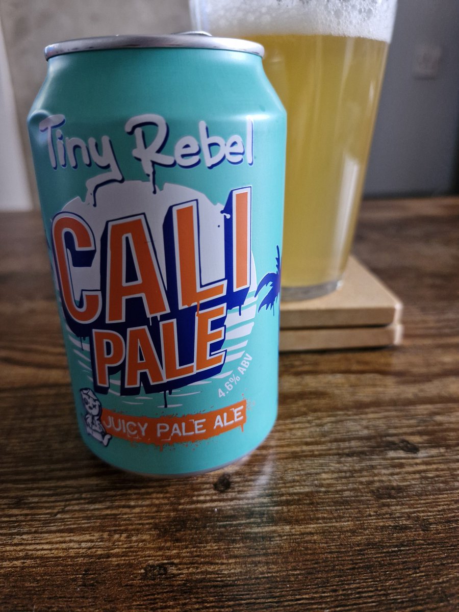 Next up #CaliPale 

Nice combination box!
Top job @tinyrebelbrewco 
Another smasher 🤪
#tuesdayvibe