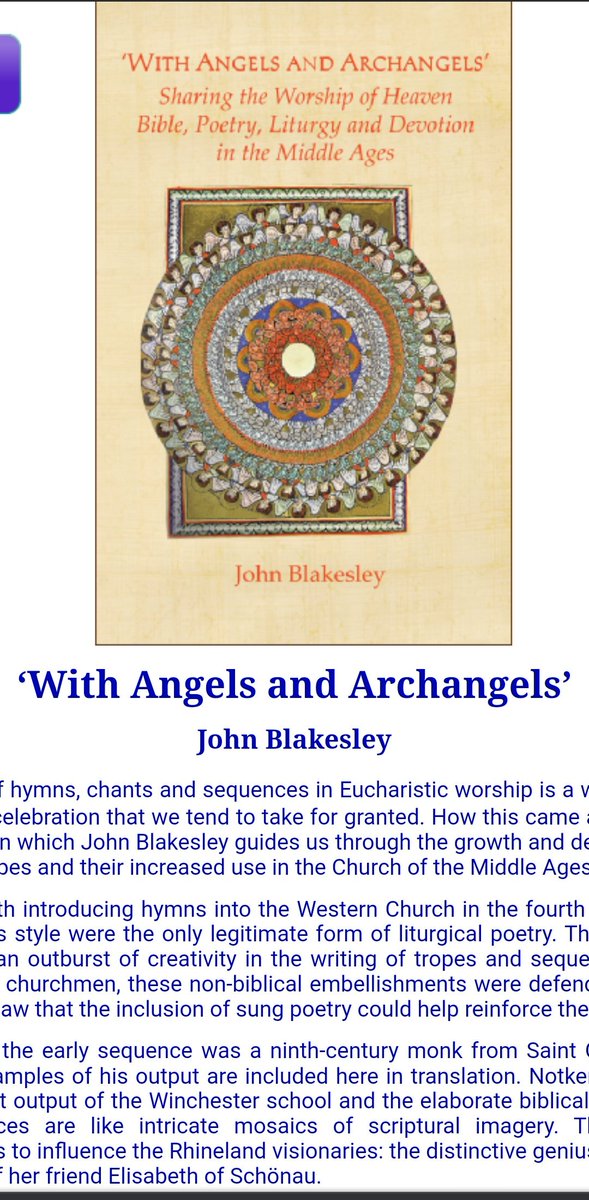 So proud of my 73 year old Dad, having his book about Medieval poetry and worship published this week😍