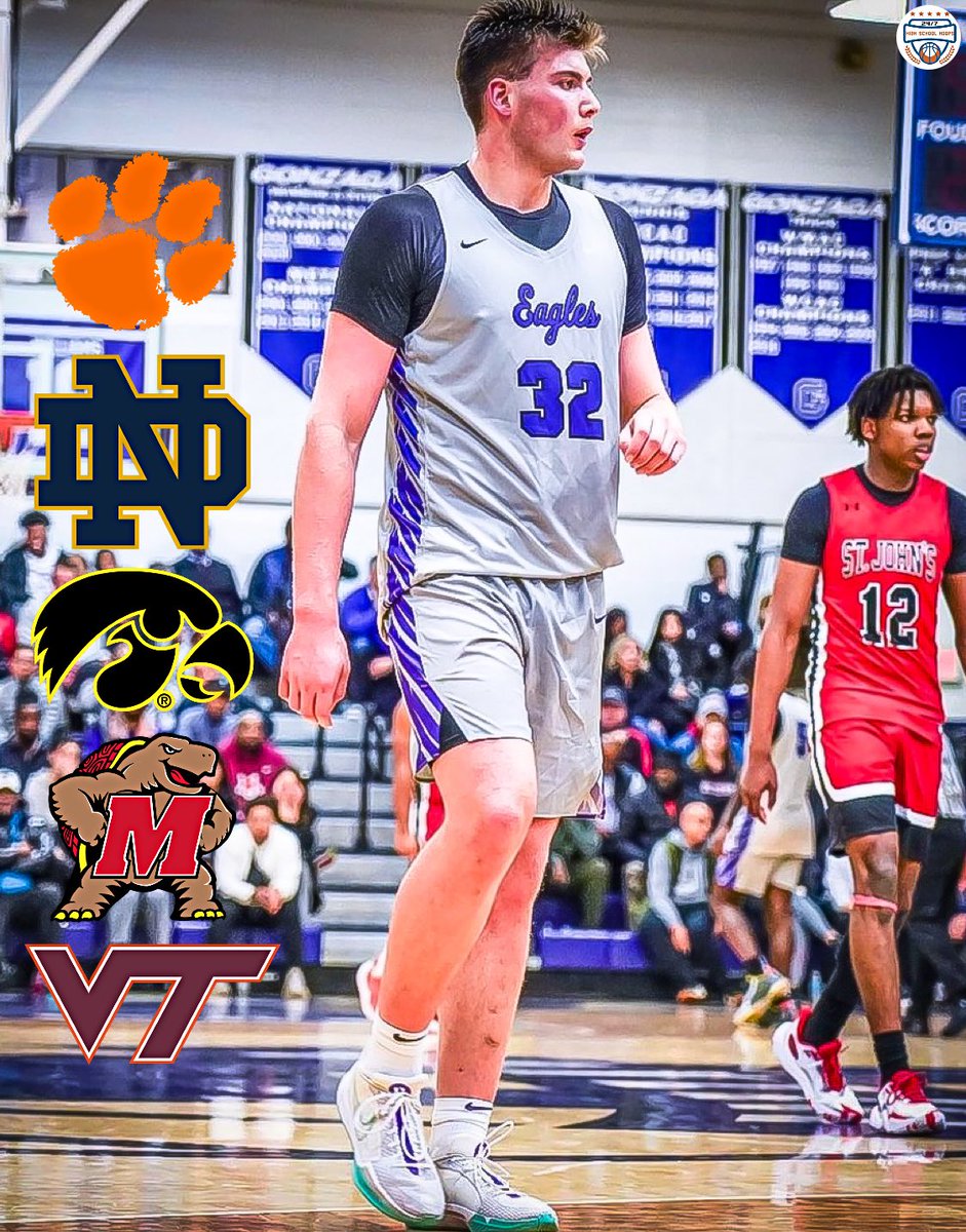 2025 4⭐️ Christian Gurdak tells me he’s working on setting up visits to Maryland and Notre Dame. Gurdak is a tough, physical big man who does the majority of his work in the paint. He had 12PTS, 10REBS and 4ASTS vs. Paul VI (VA) last night. He told me Maryland, Virginia Tech,…