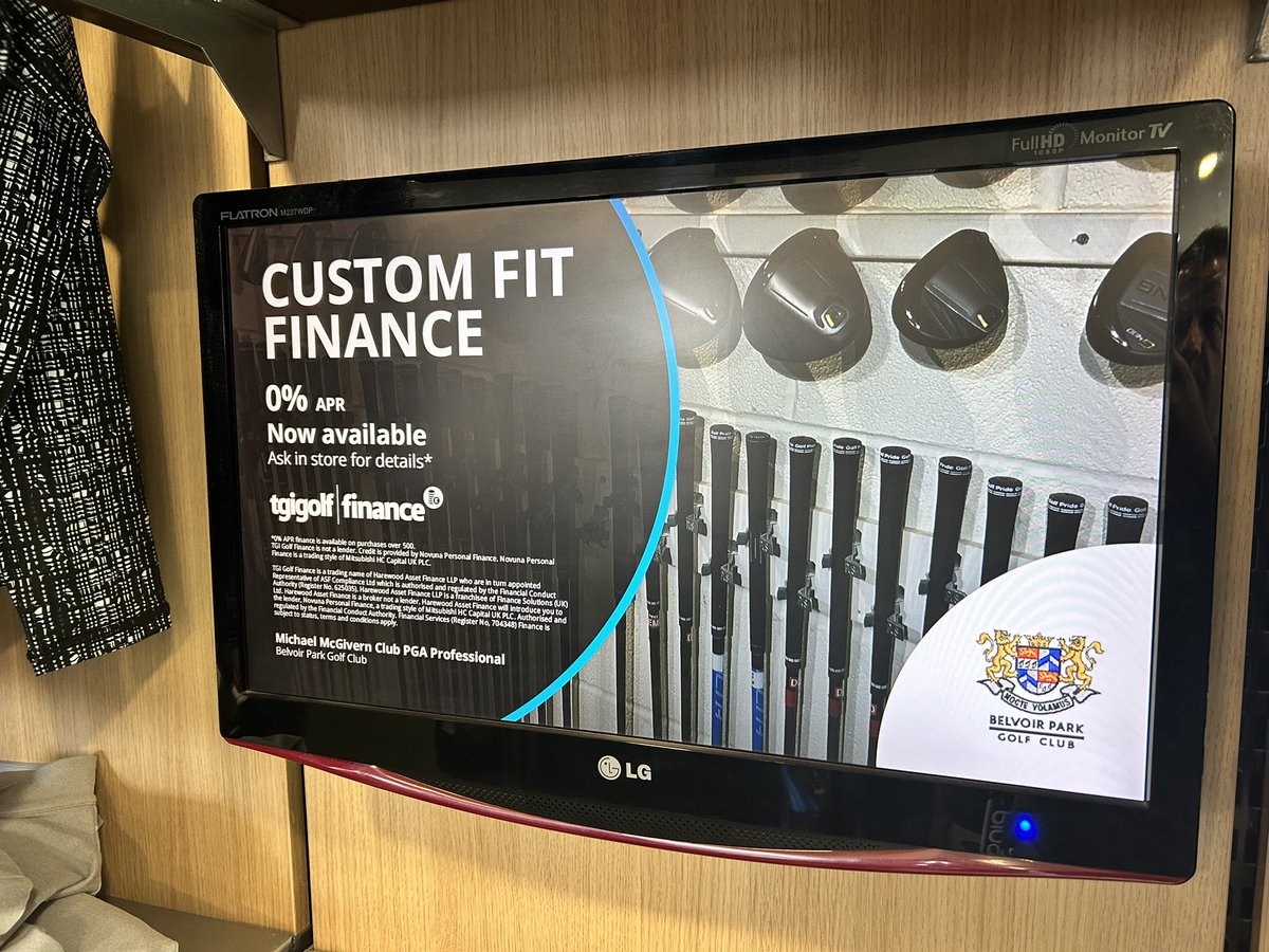 TGI_PeterSmyth's tweet photo. #MyMarketingHUB was the major focus this morning @BelvoirParkGolf @McGivernGolf🔥🤩

Quality refresh of POS/Ticketing as well as a new look Digital Slideshow on the shop 📺

FREE Service for our @TGI_Golf Partners, easy to use with high quality Professional results!

#MYTGI 💻 https://t.co/67CrULn3Dr