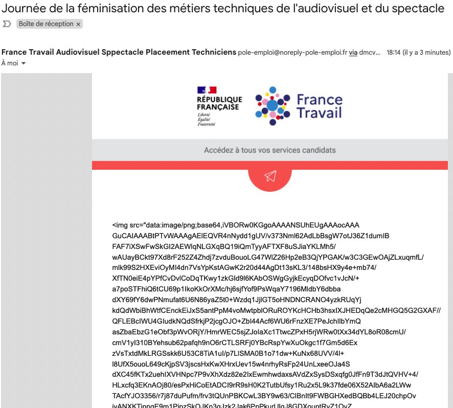 Toout va bieen <a href="/FranceTravail/">France Travail</a>  ?