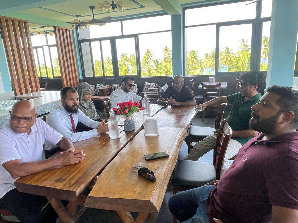 They may not boast loudly, but they're thriving quietly. Amidst the serene setting of Fuvahmulah Island -city tourism is on the rise, buoyed by its tranquil ambiance and captivating diving spots. Despite the bustling business at many city hotels and guesthouses , the scarcity of