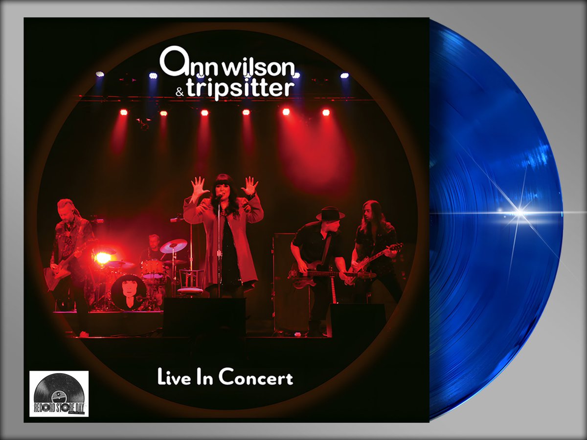 Get this limited edition blue variant of “Ann Wilson & Tripsitter – Live In Concert” at a participating record store starting 4/20 as part of Record Store Day! Find stores and more information at recordstoreday.com *Call your local record store and let them know if you…