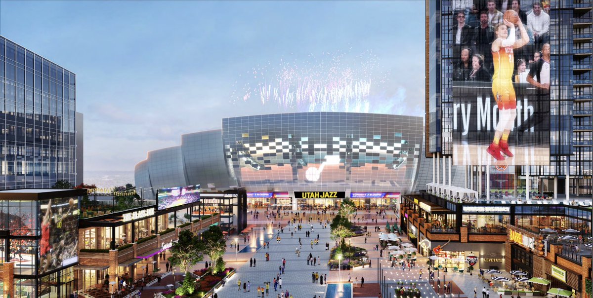 Downtown Salt Lake City is the heart of Utah. Our efforts are not about an arena, it’s about revitalizing a downtown that desperately needs investment. Imagine a downtown experience like this with the NBA / NHL at its core.