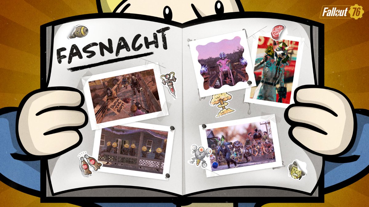 🎊And just like that, another Fasnacht in the books! We'll always have these memories, until next time! #Fallout76