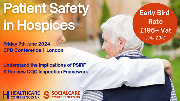 HCUK Clare 💙 (@hcuk_clare) on Twitter photo ⭐Last chance to book at the early bird rate⭐
Network with colleagues who are working to improve patient safety in hospices #PSHospices
ow.ly/XpEb50QIn3Y
<a href="/juliajcs40/">Julia Russell</a> <a href="/LizMcIntyre83/">Liz McIntyre</a> <a href="/BarnsleyHospice/">Barnsley Hospice</a> <a href="/hospiceuk/">Hospice UK</a> <a href="/mariecurieuk/">Marie Curie</a> <a href="/trinityhospice/">Royal Trinity Hospice</a> <a href="/hospicestclare/">St Clare Hospice</a> <a href="/nottshospice/">Nottinghamshire Hospice</a> ⭐Last chance to book at the early bird rate⭐
Network with colleagues who are working to improve patient safety in hospices #PSHospices
ow.ly/XpEb50QIn3Y
<a href="/juliajcs40/">Julia Russell</a> <a href="/LizMcIntyre83/">Liz McIntyre</a> <a href="/BarnsleyHospice/">Barnsley Hospice</a> <a href="/hospiceuk/">Hospice UK</a> <a href="/mariecurieuk/">Marie Curie</a> <a href="/trinityhospice/">Royal Trinity Hospice</a> <a href="/hospicestclare/">St Clare Hospice</a> <a href="/nottshospice/">Nottinghamshire Hospice</a>