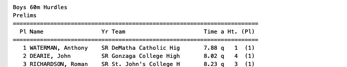 PR in 60m Hurdles last weekend at RoadRunner open. 2 weeks to NB Indoor Nationals in Boston! #trackandfield #SJC #Bitedown
