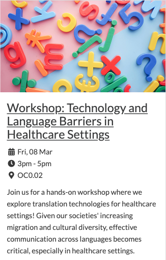 Warwick_Transla's tweet photo. Join us next week on campus for our #translation events during #EUTOPIALanguagesWeek! @Rosenkrantz will be hosting a translation slam to showcase how literary translators work, and @SusanaValdez will lead a workshop on the role of translation #technologies in #health settings! https://t.co/0bgqZ6shVr