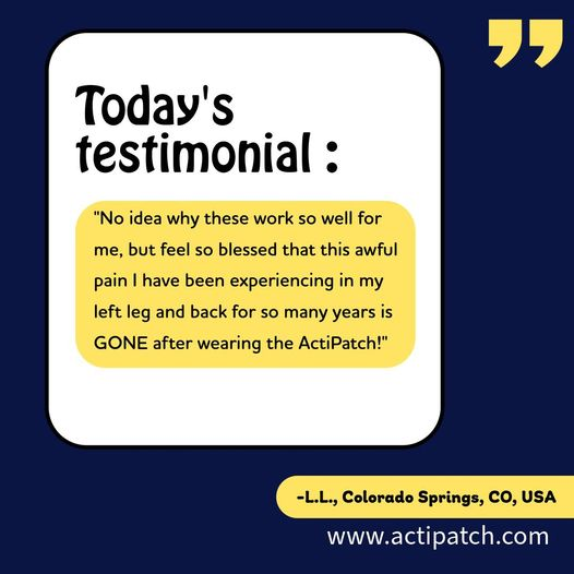 ActiPatch® tweet media