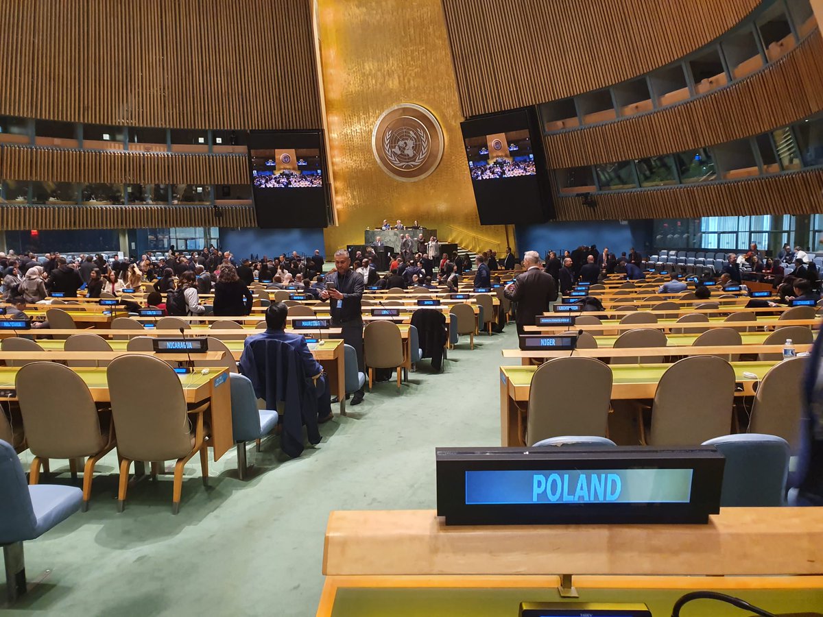Polska delegacja bierze udział w obradach #UN55SC.
#GUS