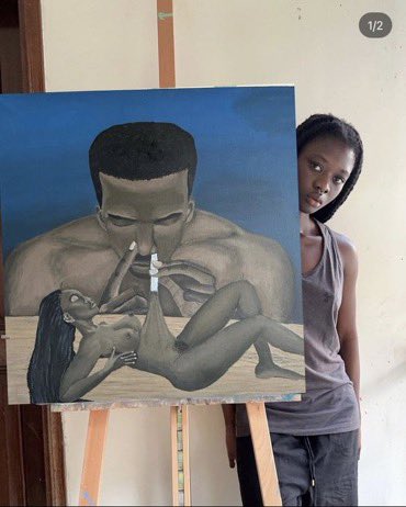 Art is a beautiful thing with various hidden meanings and inspirations to it😊 What do you think about this ones, Why you buy it or not???

Uromi #Ceec #CeecXTitusSardine #GenZBaddie𓅛 Grammy Tiktok Liverpool Cut 1 Kunle Afolayan Bowen Opay