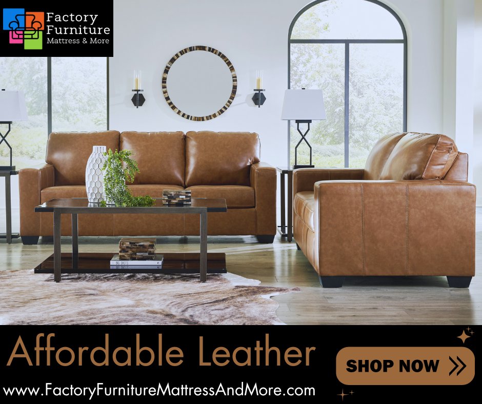 _Furniture4Less's tweet photo. Meet the Bolsena Leather Sofa from Signature Design by Ashley! Unmatched comfort, enduring elegance, affordable price.

https://t.co/kOU3oewBVC*

#BolsenaSofa #SignatureDesign #LeatherFurniture #LivingRoomDecor #HomeFurniture #LuxuryLiving #InteriorDesign https://t.co/BwIVs1qW2X