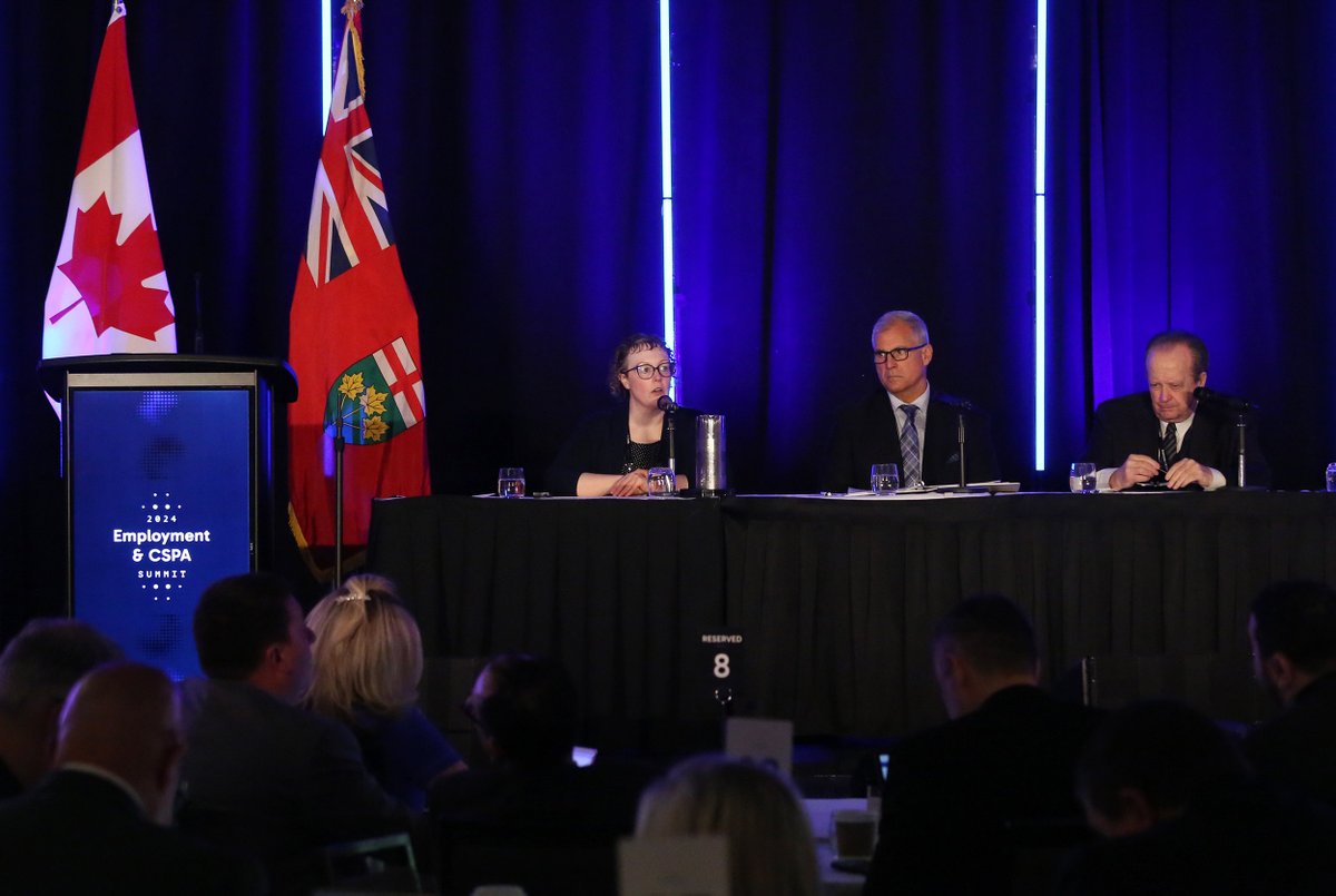 Police Association of Ontario (PAO) (@policeassocon) on Twitter photo Thanks to our morning speakers <a href="/KenWeatherill/">ken weatherill</a>, Sarah Caldwell <a href="/ONsafety/">Ministry of the Solicitor General</a>, and OPAAC Chief Sig Walter for a great session with valuable insights into Ontario's policing framework, board obligations, and updates to training requirements #CSPA2024 Thanks to our morning speakers <a href="/KenWeatherill/">ken weatherill</a>, Sarah Caldwell <a href="/ONsafety/">Ministry of the Solicitor General</a>, and OPAAC Chief Sig Walter for a great session with valuable insights into Ontario's policing framework, board obligations, and updates to training requirements #CSPA2024