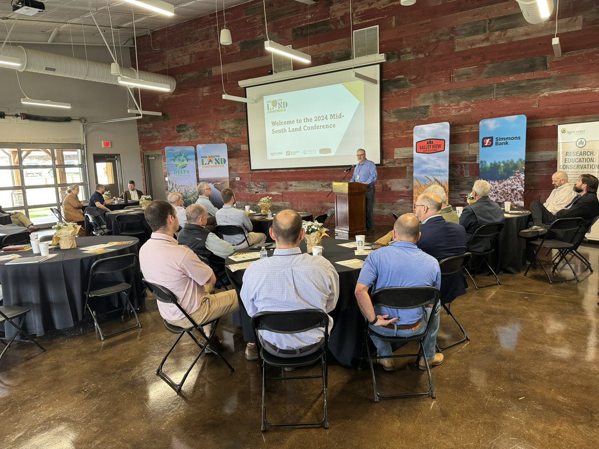 2024 Mid-South Land Conference is off and running. All things #ag. #farms #land #innovation #aglaw #landvalues #technology <a href="/Agricenter_Intl/">Agricenter International</a>