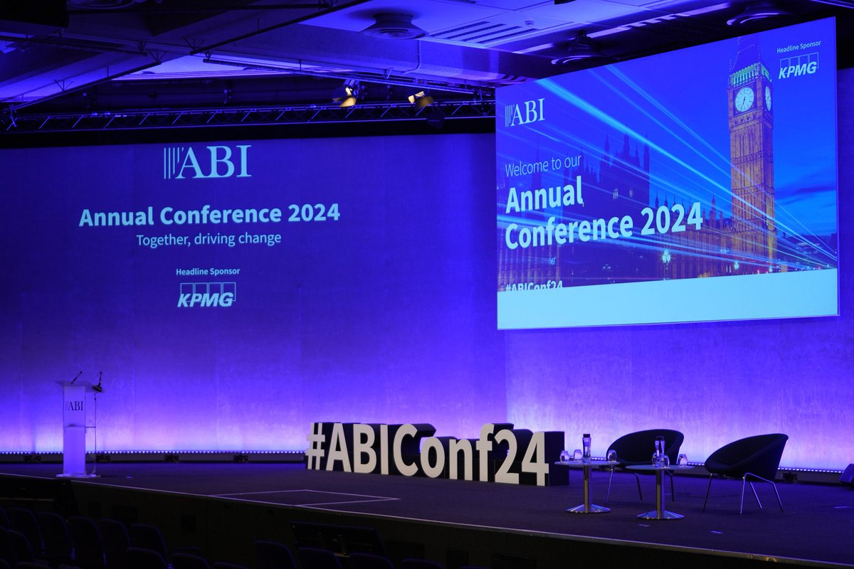Top marks to @BritishInsurers for a great annual conference. Huge turf covered by many great speakers. And really good to catch up with so many industry colleagues. #ABIConf24