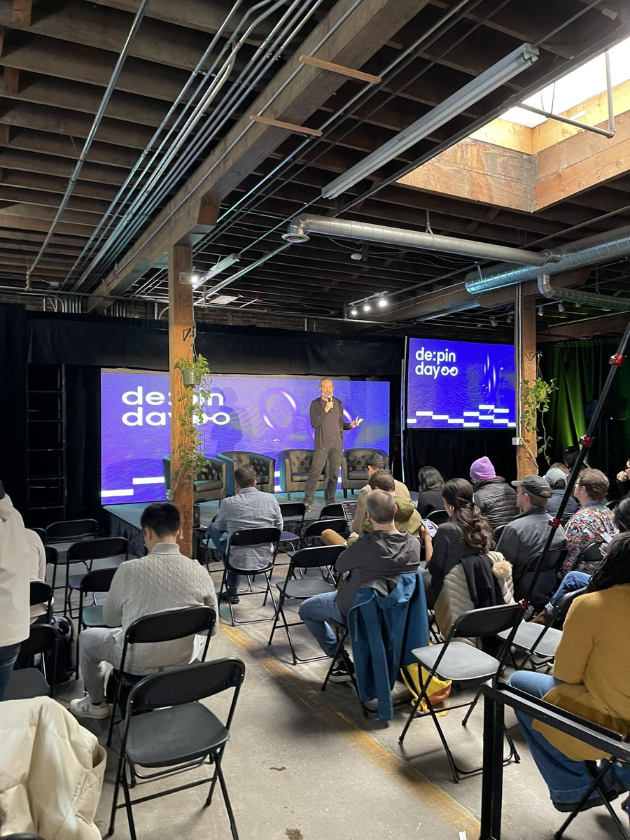 Decentralizing global resources at #ETHDenver2024 #DePin