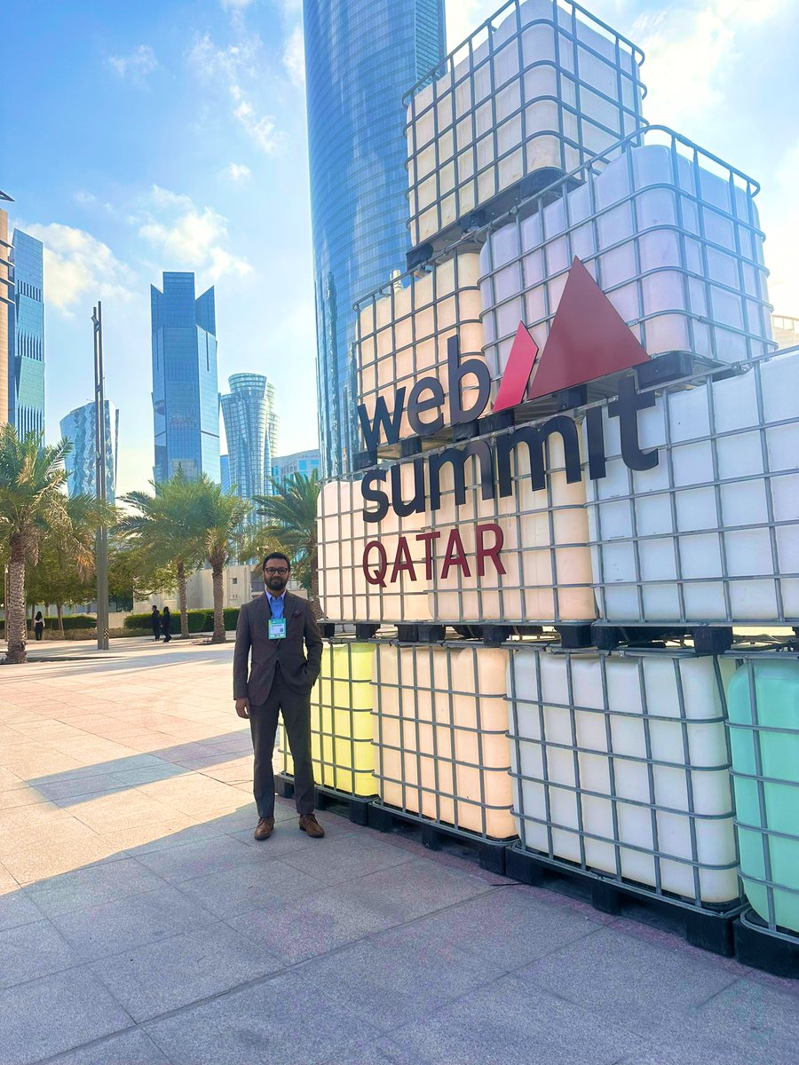 IfazFahad's tweet photo. In Doha, Qatar for the Web Summit https://t.co/y9afQQJAE3