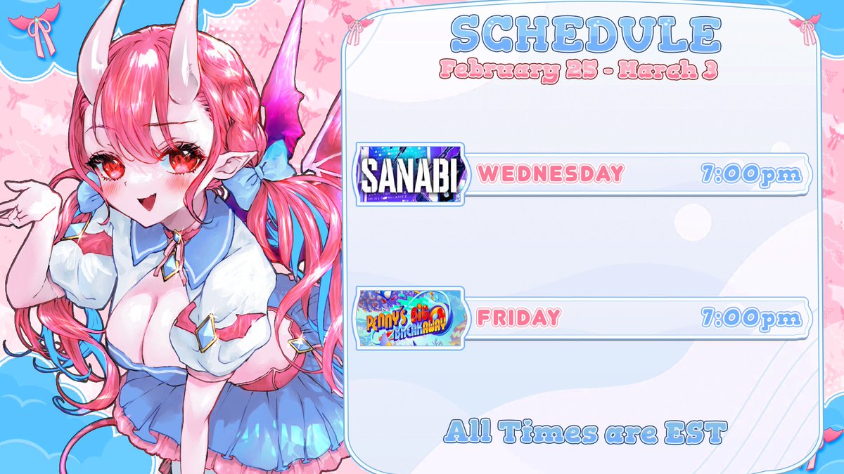 💙 February 25 - March 3 💙