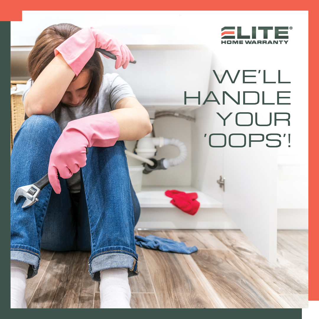 DIY weekend warriors: Prepare for the unexpected with Elite Home Warranty. 

If your plumbing project takes a turn for the worse, we’ve got you covered.

elitehw.com 
1-888-354-8398

#homewarranty #diyhomeowners #warrantycompany #home #elitehomewarranty