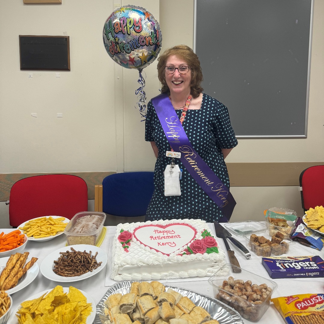 We'd like to wish Kerry Duell a wonderful retirement after 19 years working with us as a much-loved ward clerk on G4 ward. 🏥 She will be greatly missed and we wish you all the very best Kerry! 🎉🍀💙👏