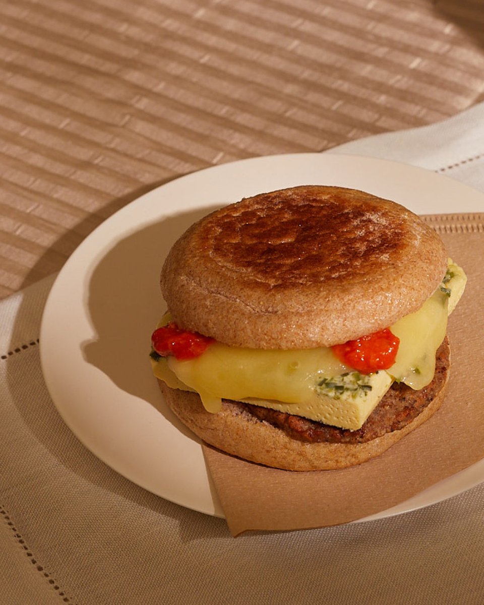 Have you tried our Bay Breakfast Sandwich yet? Hearty and nutritious, this breakfast sandwich is made for on-the-go mornings and wrapped in a coffee filter for easy transport. Check the app for local cafe offerings.