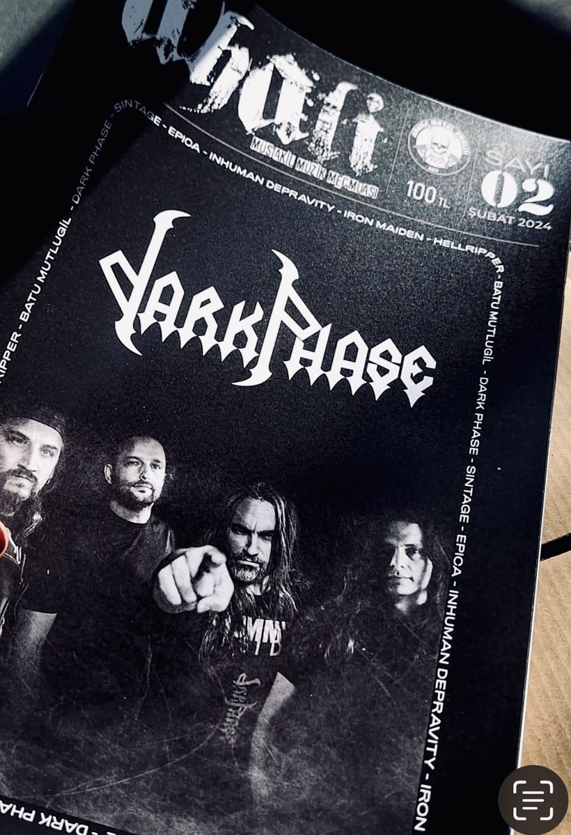 Adana metal ahalisi Fanzin ikinci sayı #ahali Kapak ne kadar şahane değil mi? #darkphase #adanametalahalisi