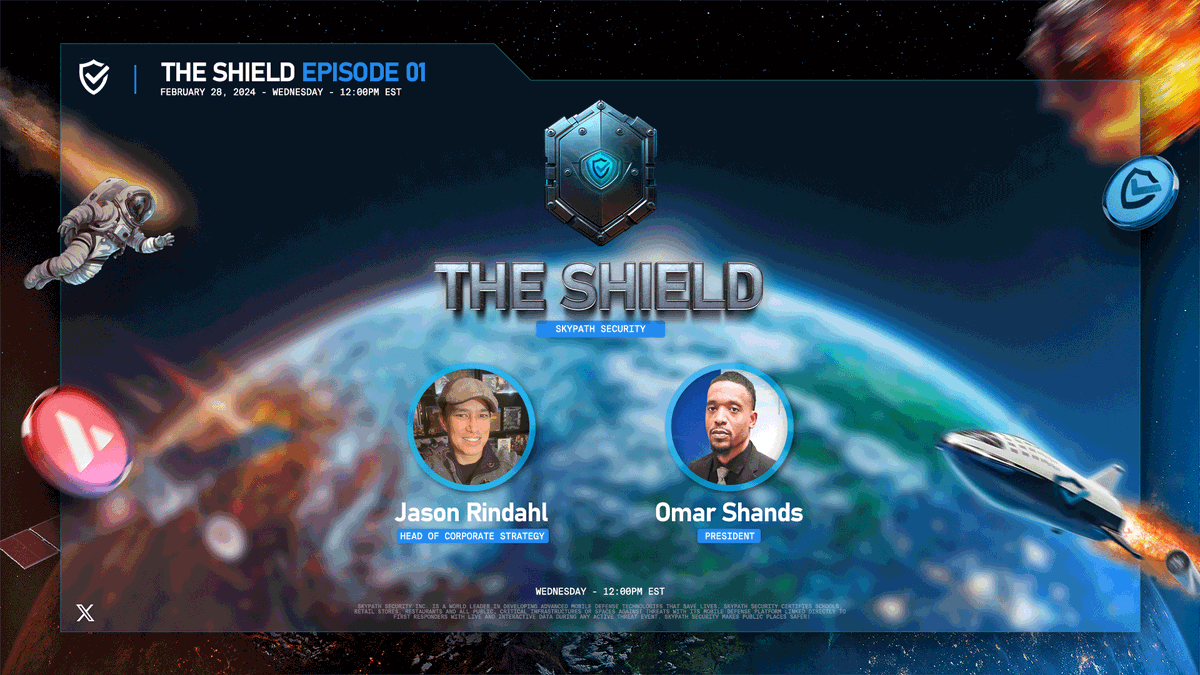 SkypathSecurity's tweet image. Join us tomorrow for the first episode of The Shield as we welcome Skypath's President &amp;amp; Chief Compliance Officer, @Skypath_Pres, to discuss the Web3 regulatory and compliance environment and what to look out for to protect yourself from bad actors in the space!

📅 Wednesday Feb