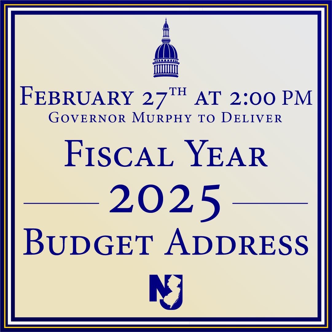 Tune in at 2:00 PM as I deliver my Fiscal Year 2025 Budget Address – outlining my vision for a stronger, fairer, and more affordable New Jersey. ✅ youtube.com/@NJGovernorsOf… ✅ facebook.com/governorphilmu… ✅ twitter.com/GovMurphy
