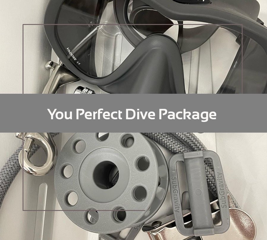 But does it come in gray? Yes! Yes it does. 

 #techdiver #scubalife #techdiving #subgravity #readyforanything #scubagear #scubadiving #customized #technicaldiving