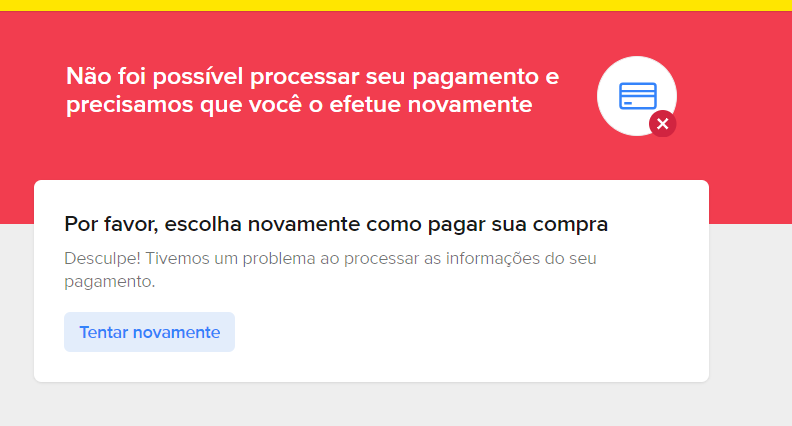 raulsobral's tweet photo. @MercadoLivre Estou tentando efetuar compras no site e não consigo concluir, já troquei vários cartões, ja acionei o meu banco e eles informam que não chegou a solicitação na plataforma do cartão. O site continua apresentando erro em anexo, existe alguma solução? @MercadoPagoBR https://t.co/t21DjP4qqr