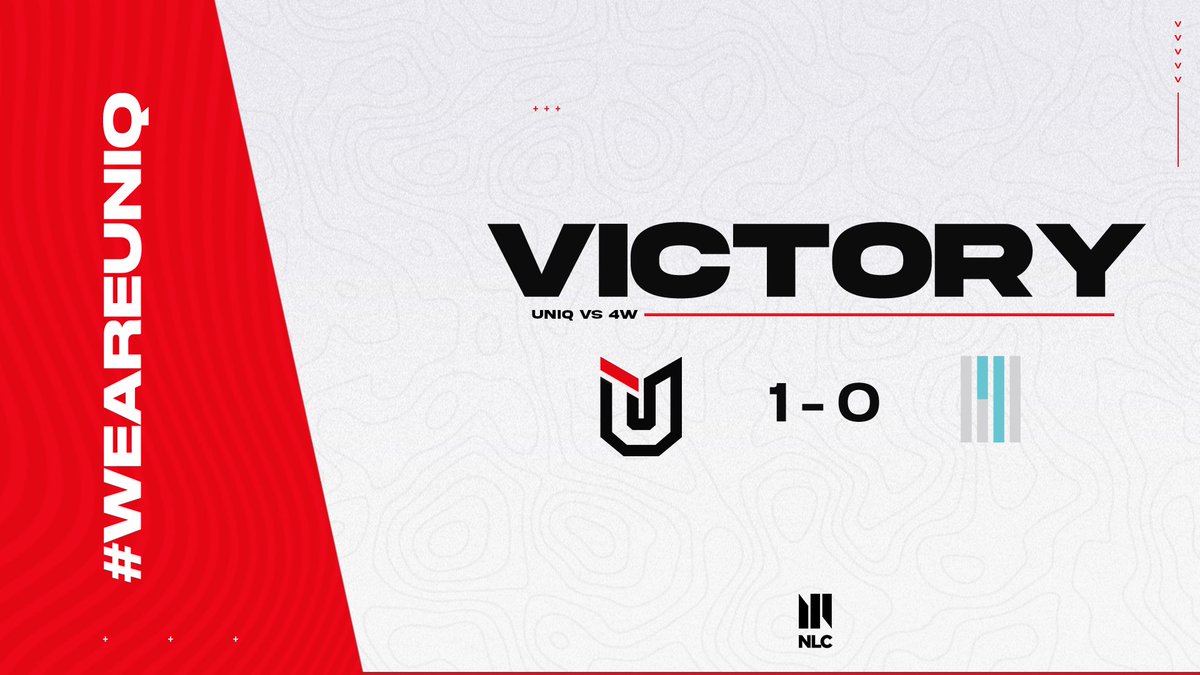 HUGE win this evening in <a href="/NLClol/">Arozzi NLC</a> Div 2 🔥

We take down @fourthwall_gg in solid fashion, showcasing our true strength! True dragon slayers🐉

NO ONE can catch up with <a href="/SynapseSprinter/">SynapseSprinter</a> 💨

🔴 ⚫️ ⚪️

#WeAreUniQ