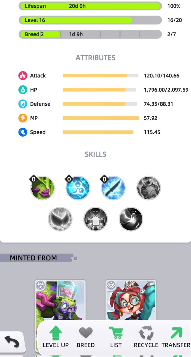 JinDon3319's tweet image. What a stressful day, got 3 skills at lvl 10 and now chassing that Immortal Parasite 🥲🥲 
I feel like the Spore Lord is almost useless without his 4th skill! 
Anyone agree? 
#PrayForIt
#PlayingGasHero
@GasHeroOfficial 
#GasHero