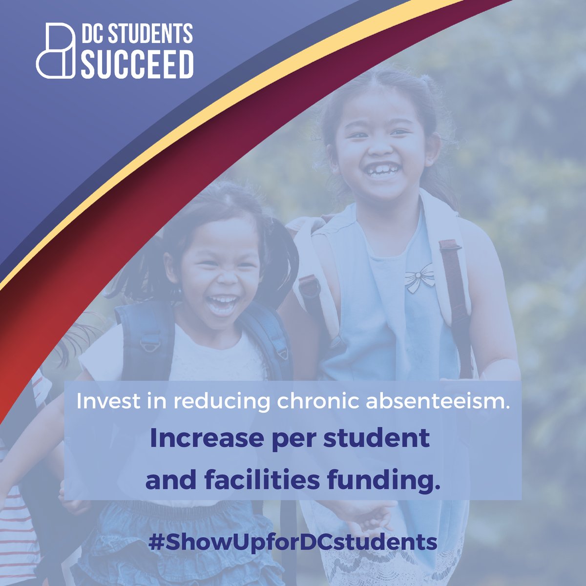 When we fund schools more equitably they can keep students healthy and engaged. Next year, we need to increase per-student and facilities funding for all students, no matter what school they attend!

Read the full <a href="/ForDCStudents/">DC Students Succeed</a> letter

dcstudentssucceed.org/dc-student-suc…