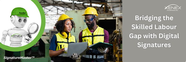 XenexTweet's tweet photo. Bridging the Skilled Labour Gap with Digital Signatures - Simply Strategic and Strategically Simple

https://t.co/h5VowFLTeR https://t.co/hxbGXAsCTx
