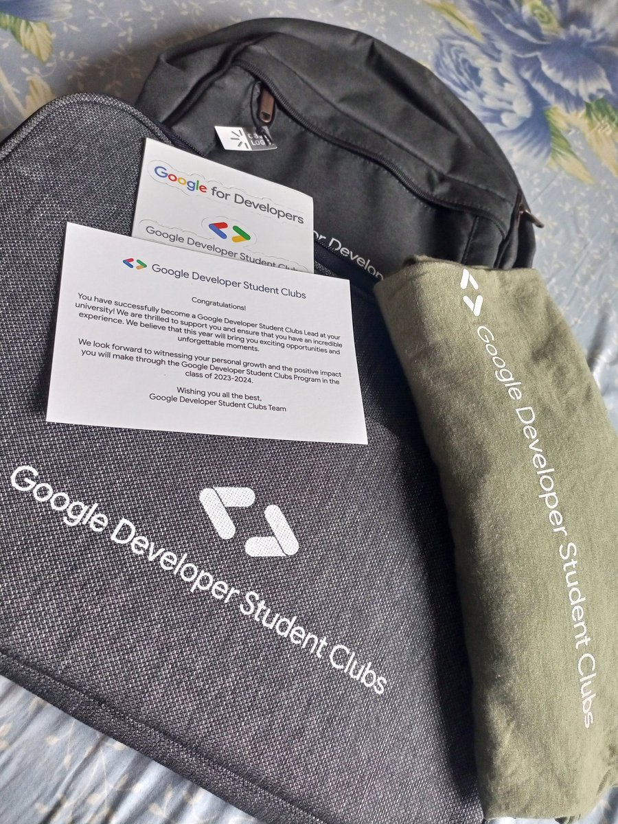 Yusufhalim8's tweet image. I guess it goes without saying that it&apos;s better late than never🎉. Almost totally forgot to share here my thanks to Google for the recognition through the swags✨💯. It&apos;s been a rough but eventful tenure and more yet to come🔥
 #google #gdsckdu #googledevelopersstudentclub