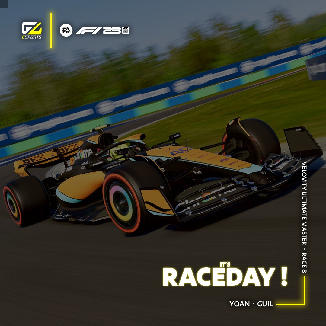 G Ligue (@g_ligue_esports) on Twitter photo ⚪️🟡 RACEDAY ! ⚪️🟡
Tonight, @GL_YoanGLT and @GL_Guil_ will drive in Hungary for the 8th round of the <a href="/V_UMF1/">Velocity Ultimate Masters</a> championship !
🟡 We still fighting for the P3 ! 🔥
⚪️ Fuel is okay in the car
Good luck guys ! ⚪️🟡 RACEDAY ! ⚪️🟡
Tonight, @GL_YoanGLT and @GL_Guil_ will drive in Hungary for the 8th round of the <a href="/V_UMF1/">Velocity Ultimate Masters</a> championship !
🟡 We still fighting for the P3 ! 🔥
⚪️ Fuel is okay in the car
Good luck guys !